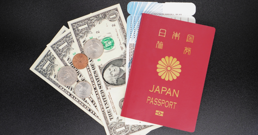 パスポート・航空券のイメージ画像